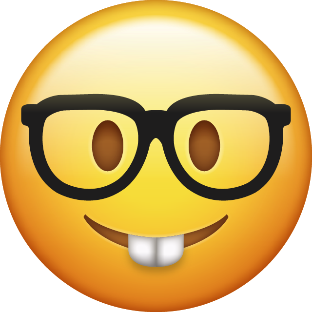 Nerd Emoji [Free Download iPhone Emojis]