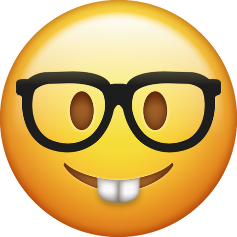 Nerd Emoji [Free Download Iphone Emojis] | Emoji Island