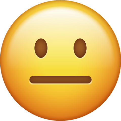 Neutral Emoji [Download Neutral Face Emoji]