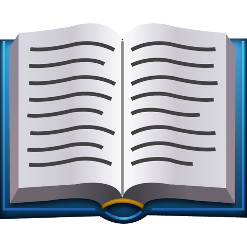 download open book emoji Icon