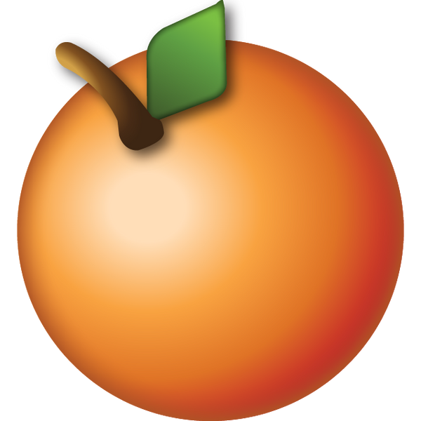 Download Orange Emoji Icon Emoji Island