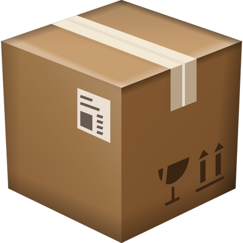 Download Package Box Emoji Icon