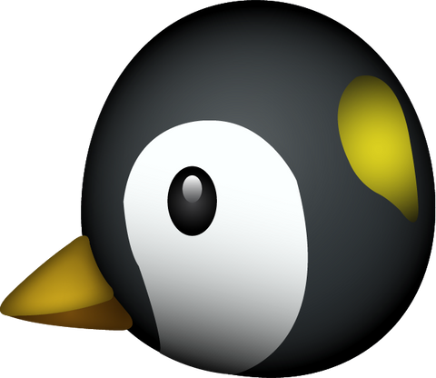 Download Penguin Emoji PNG