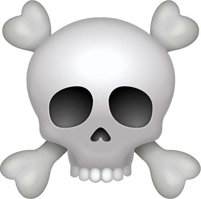 Skull Emoji [Free Download iPhone Emojis]