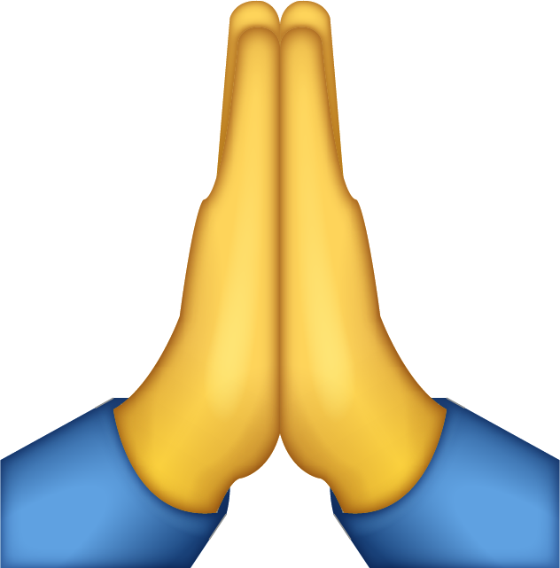 Praying Emoji [Free Download iPhone Emojis]