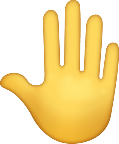 Hand Emoji [Download iPhone Hand Emoji in PNG]