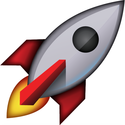 download rocket emoji Icon