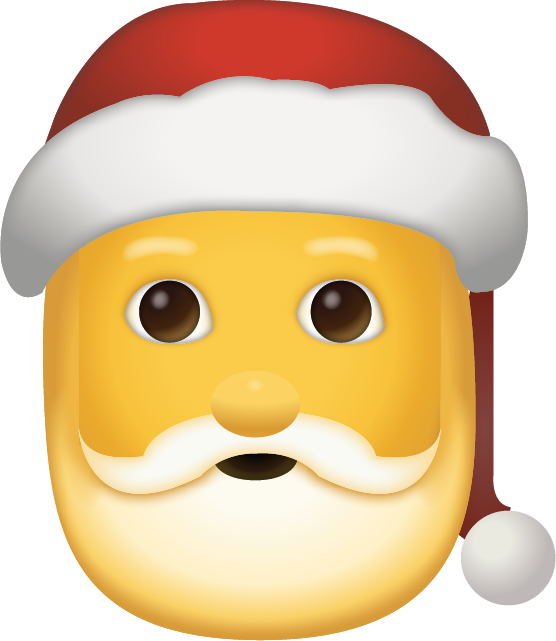 Santa Emoji [Free Download IOS Emojis]