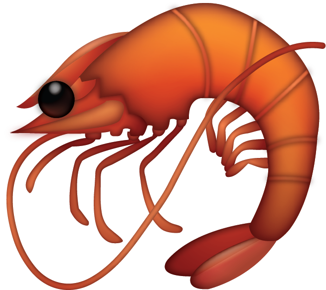 Shrimp Emoji [Free Download IOS Emojis] | Emoji Island