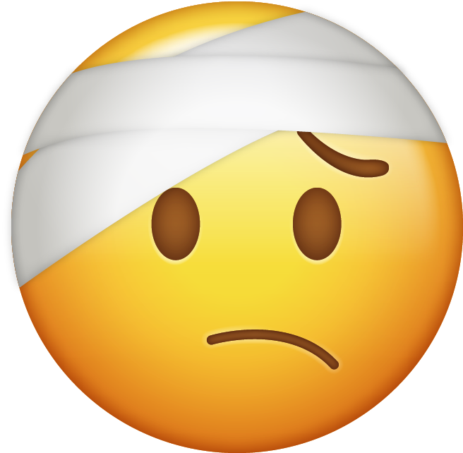 Hurt Emoji [Free Download IOS Emojis]