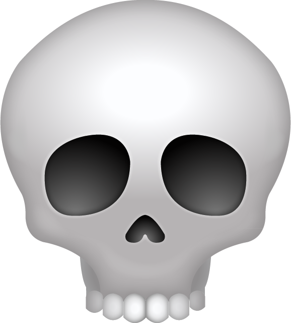 Skull Emoji [Free Download IOS Emojis]