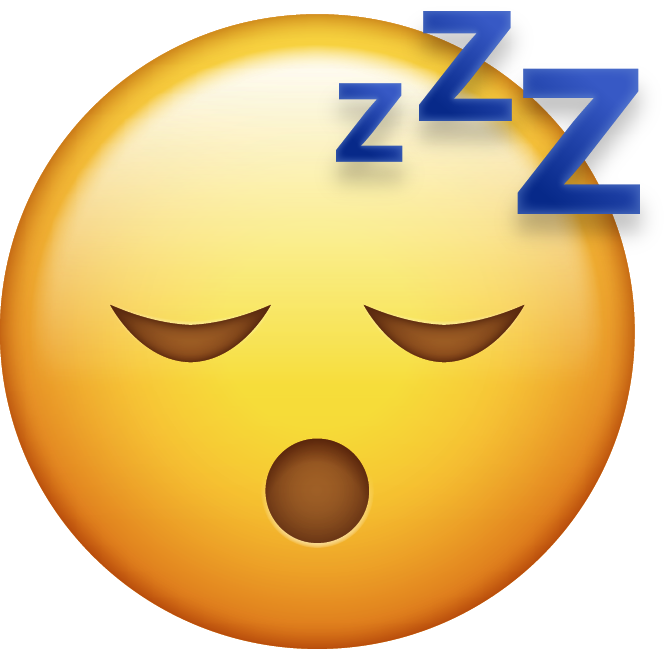 Sleeping Emoji [Free Download IOS Emojis]