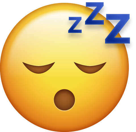 Sleeping Emoji [Download iPhone Emoji]