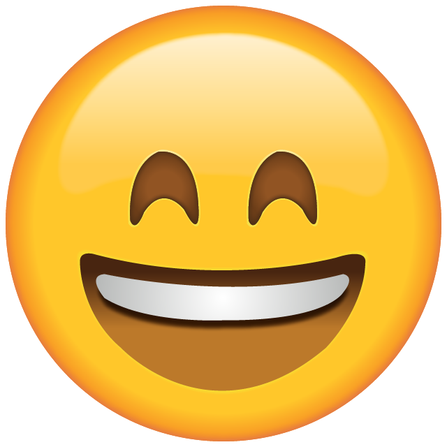 Smiling Emoji with Smiling Eyes