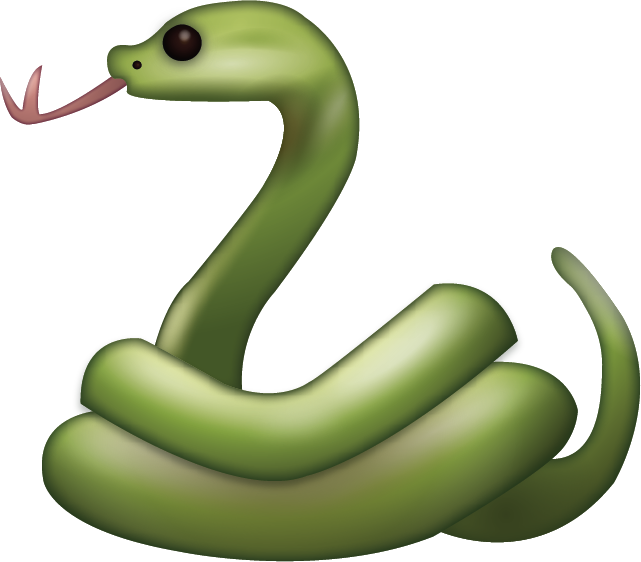 Snake Emoji [Free Download IOS Emojis]