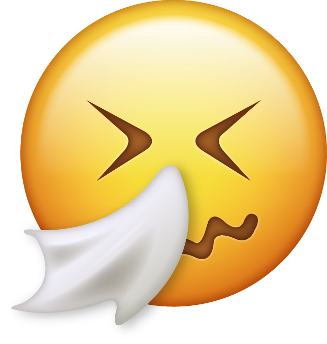 Sneezing Emoji [Free Download IOS Emojis]