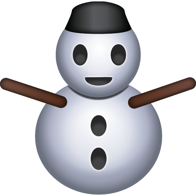 Snowman Emoji