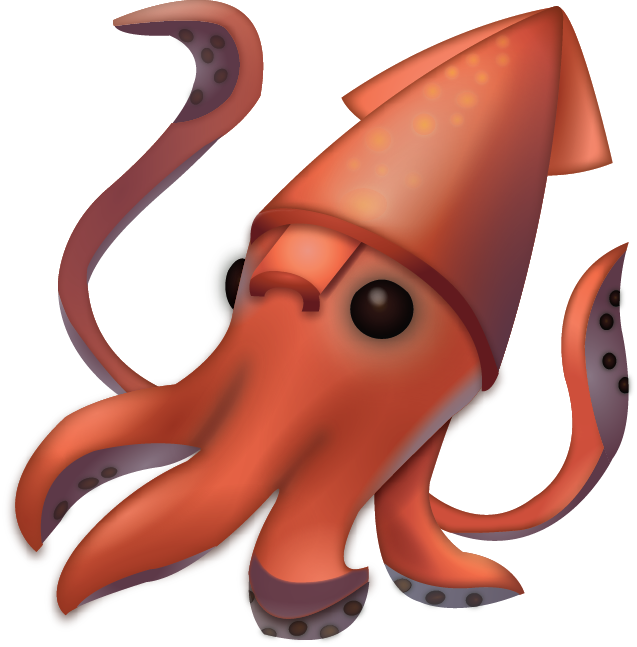 Squid Emoji [Free Download IOS Emojis]