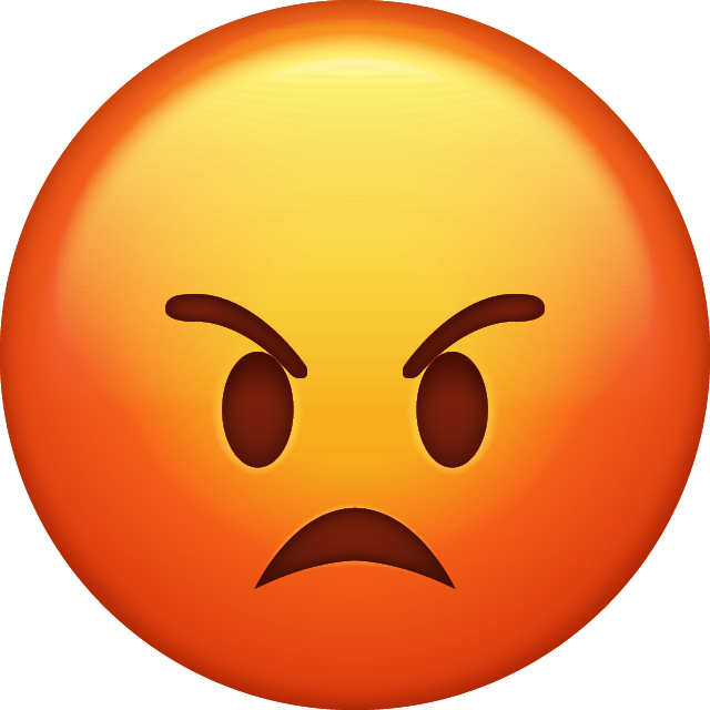 Angry Emoji [Free Download iPhone Emojis in PNG]