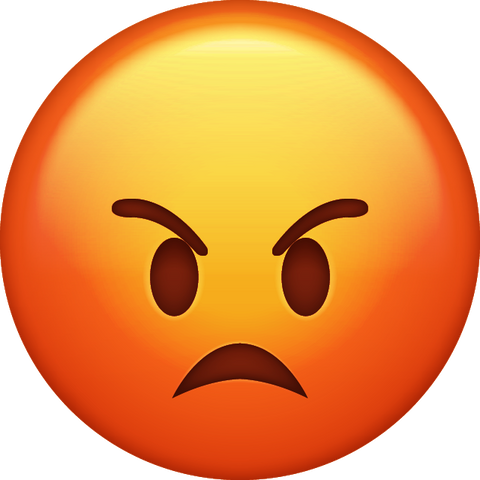 Angry Emoji [Download Apple Emoji in PNG]