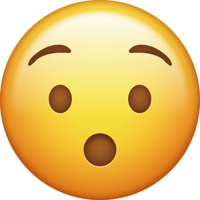 Surprised Emoji [Free Download IOS Emojis]