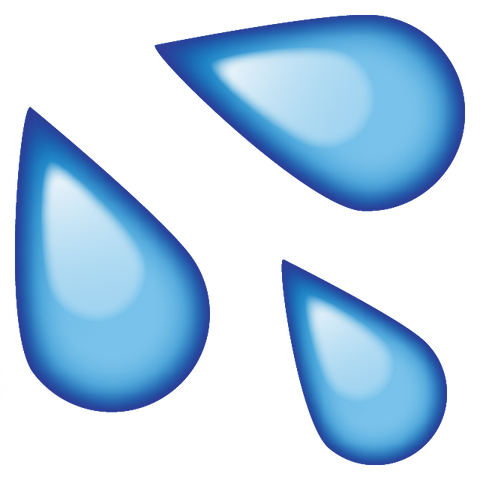 download sweat water emoji Icon