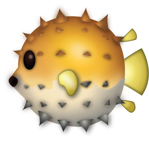 Swellfish Emoji [Download iPhone Emoji In PNG]