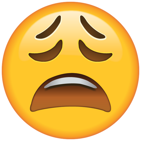 download tired face emoji icon