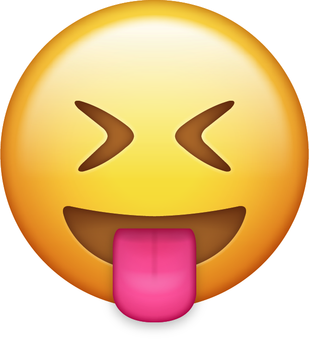 Tongue Out Emoji 2 [Free Download IOS Emojis]