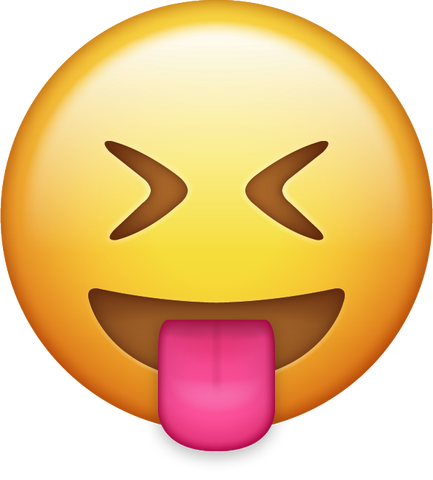 Tongue Out Emoji 2 [Download iPhone Emoji]