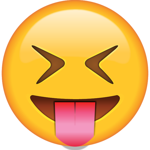 download tongue out emoji with tightly closed eyes icon