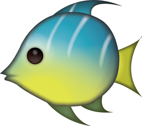 Tropical Fish Emoji [Download iPhone Emoji In PNG]