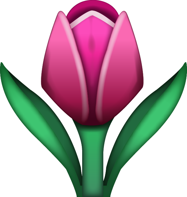 Tulip Emoji Icon