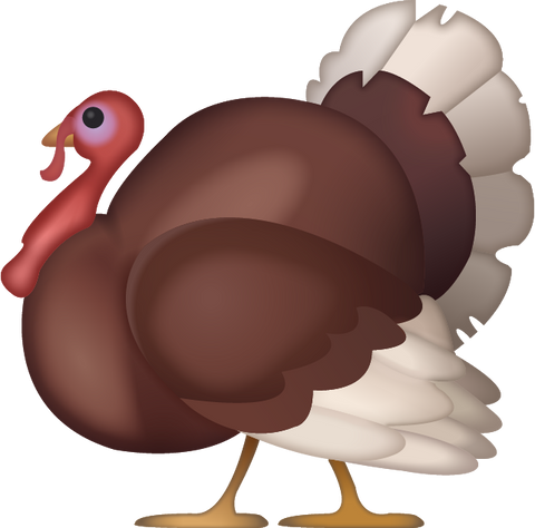 Turkey Emoji [Download iPhone Emoji In PNG]