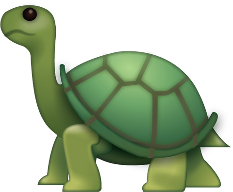 Turtle Emoji [Download iPhone Emoji In PNG]