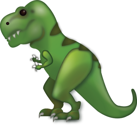 T-Rex Emoji [Download iPhone Emoji In PNG]