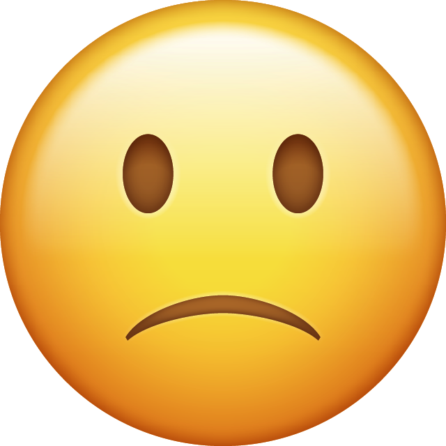 Unhappy Emoji [Free Download IOS Emojis]
