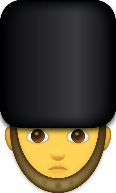 Guardsman Emoji [Free Download iPhone Emojis in PNG]