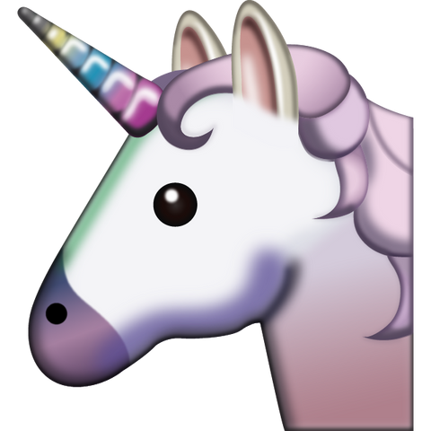 download unicorn emoji Icon