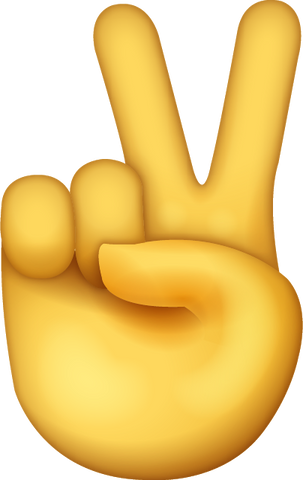 Victory Emoji [Download iPhone Hand Emoji]