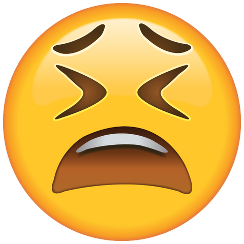 download weary face emoji icon