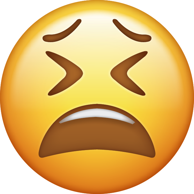 Weary Emoji [Free Download IOS Emojis]
