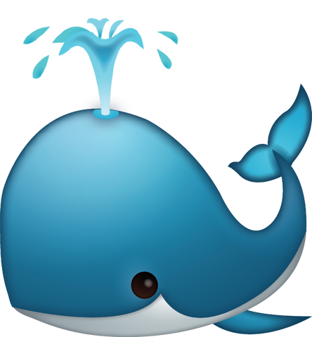 Whale Emoji [Download iPhone Emoji In PNG]