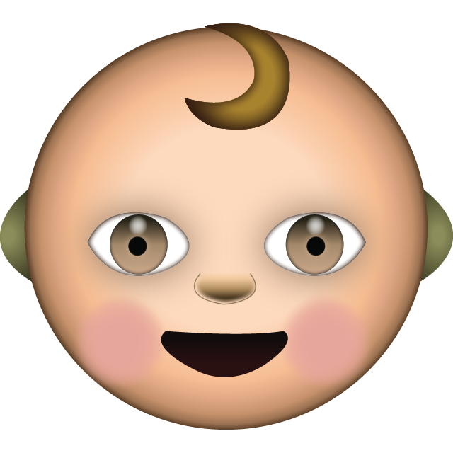 White Baby Emoji