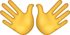 hands iphone emoji png