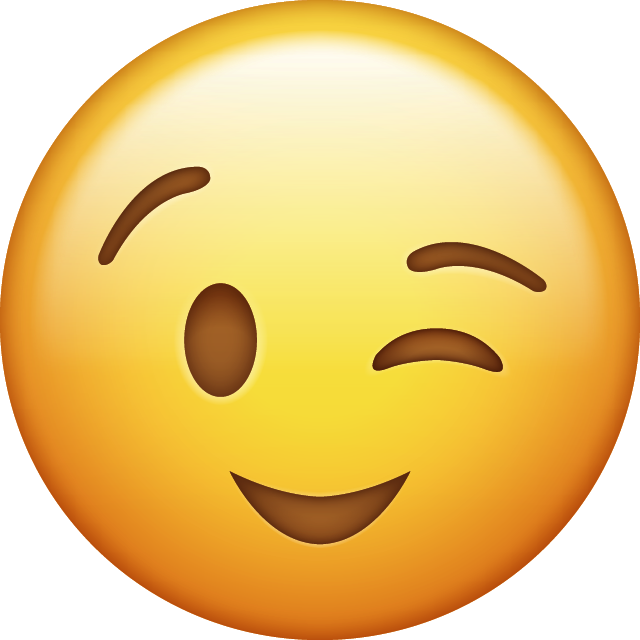 Wink Emoji [Free Download IOS Emojis]
