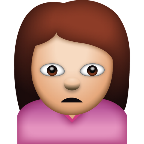 download woman frowning emoji Icon