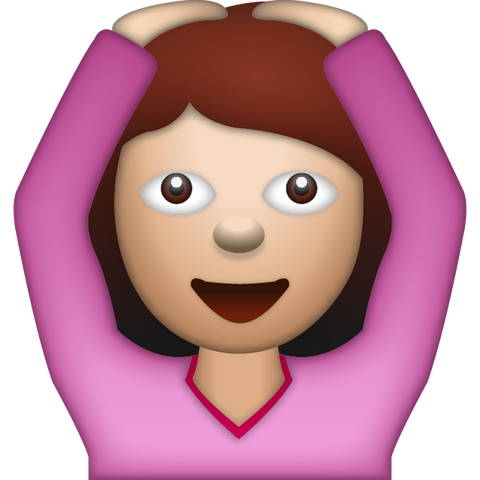 download woman saying yes emoji Icon