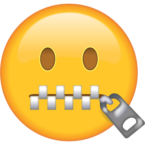 download zipper mouth face emoji Icon