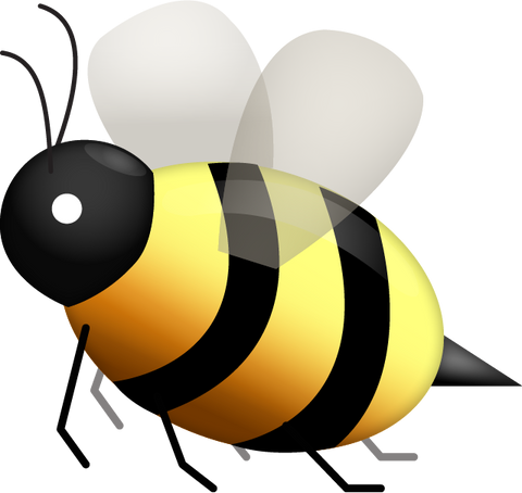 Download Honeybee Emoji PNG